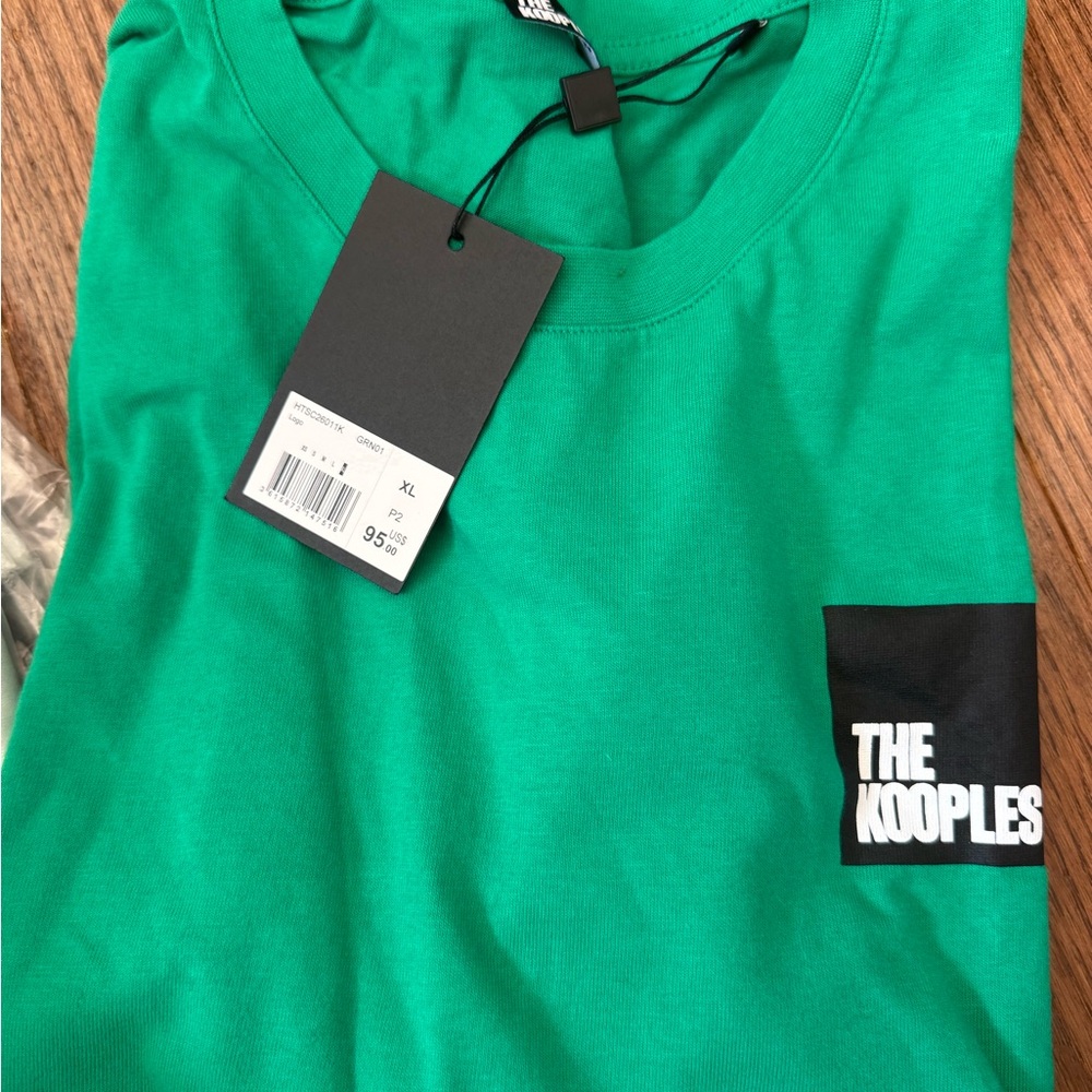 The Kooples Emerald Tee with Logo